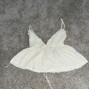 Princess Polly Cream Camisole Top